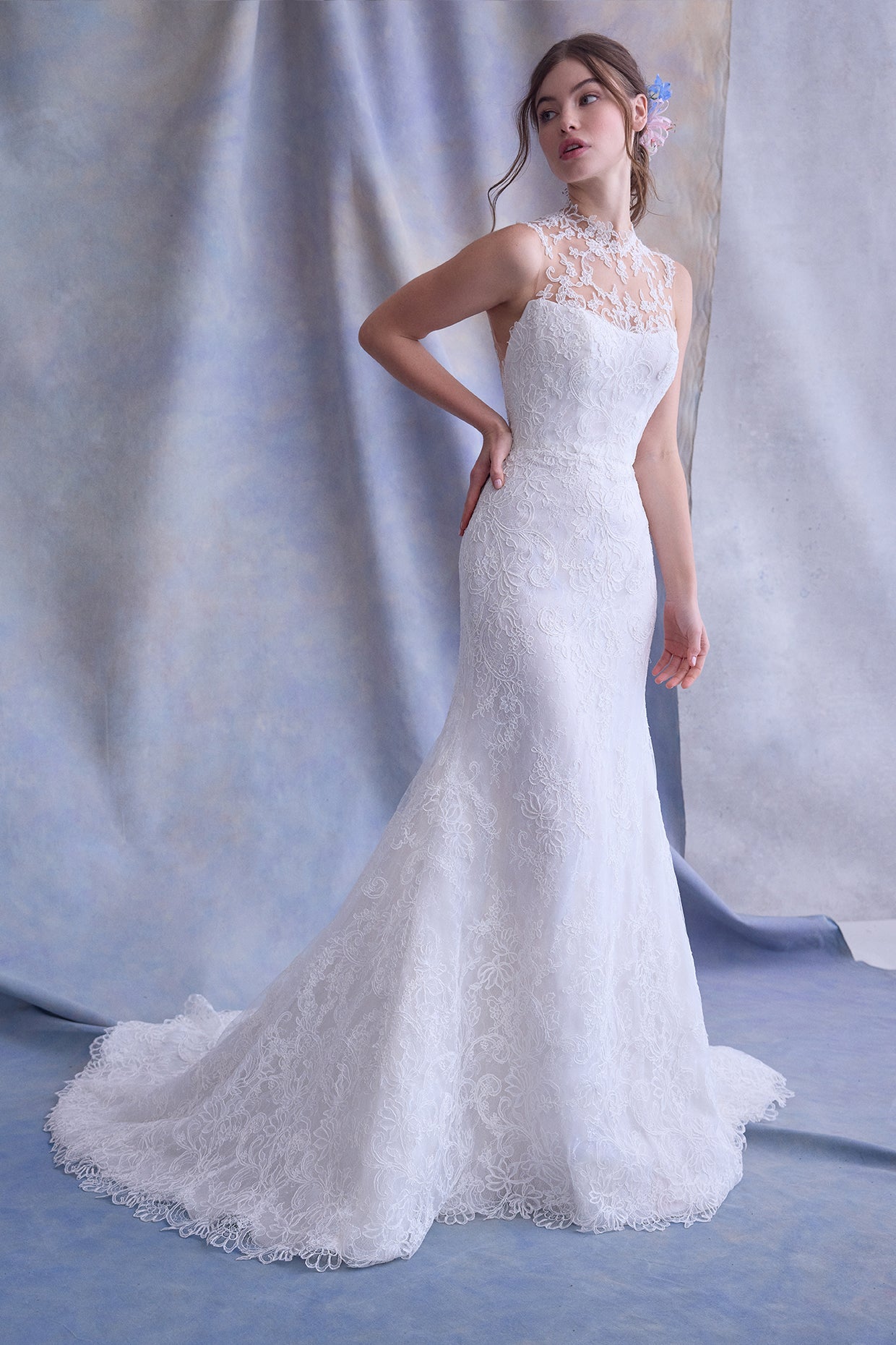 美品★My Shawty moana lace pencil dress 結婚式 My shawty（ﾏｲｼｬｳﾃｨｰ）の「moana lace pencil dress（ドレス