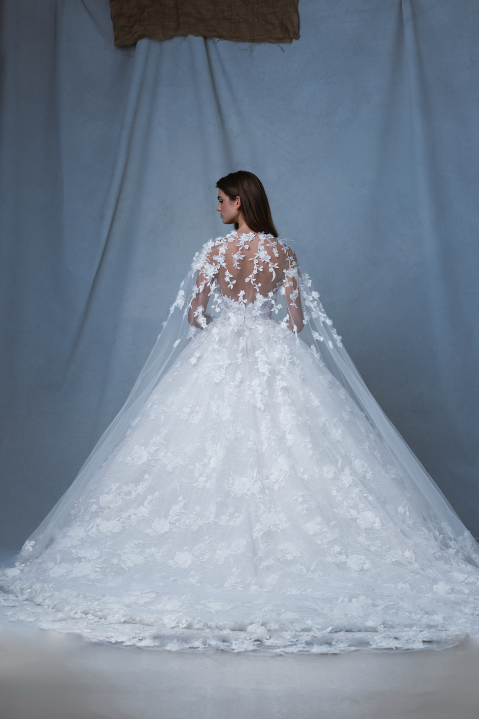lace dress with sash Aline Lace Semi Wedding Party Dress With Sash Turtle Neck - $67.4784 #S1412